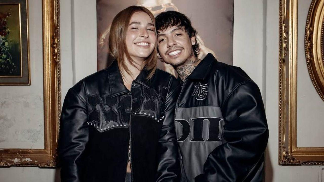 Natanael Cano y Marissa Blanco durante un viaje